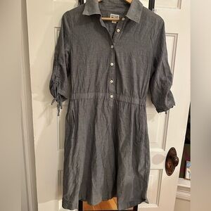 Rare Converse One Star Chambray Shirt Dress
Midi Drawstring Waist Size L